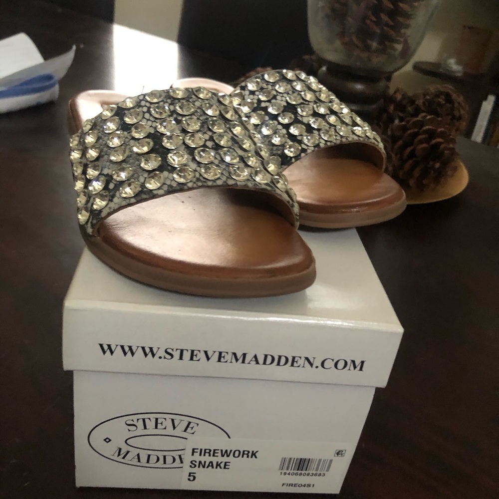 Steve Madden Firework Snake Sandles